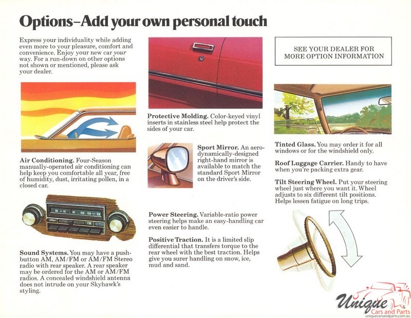 1975 Buick Skyhawk Brochure Page 4